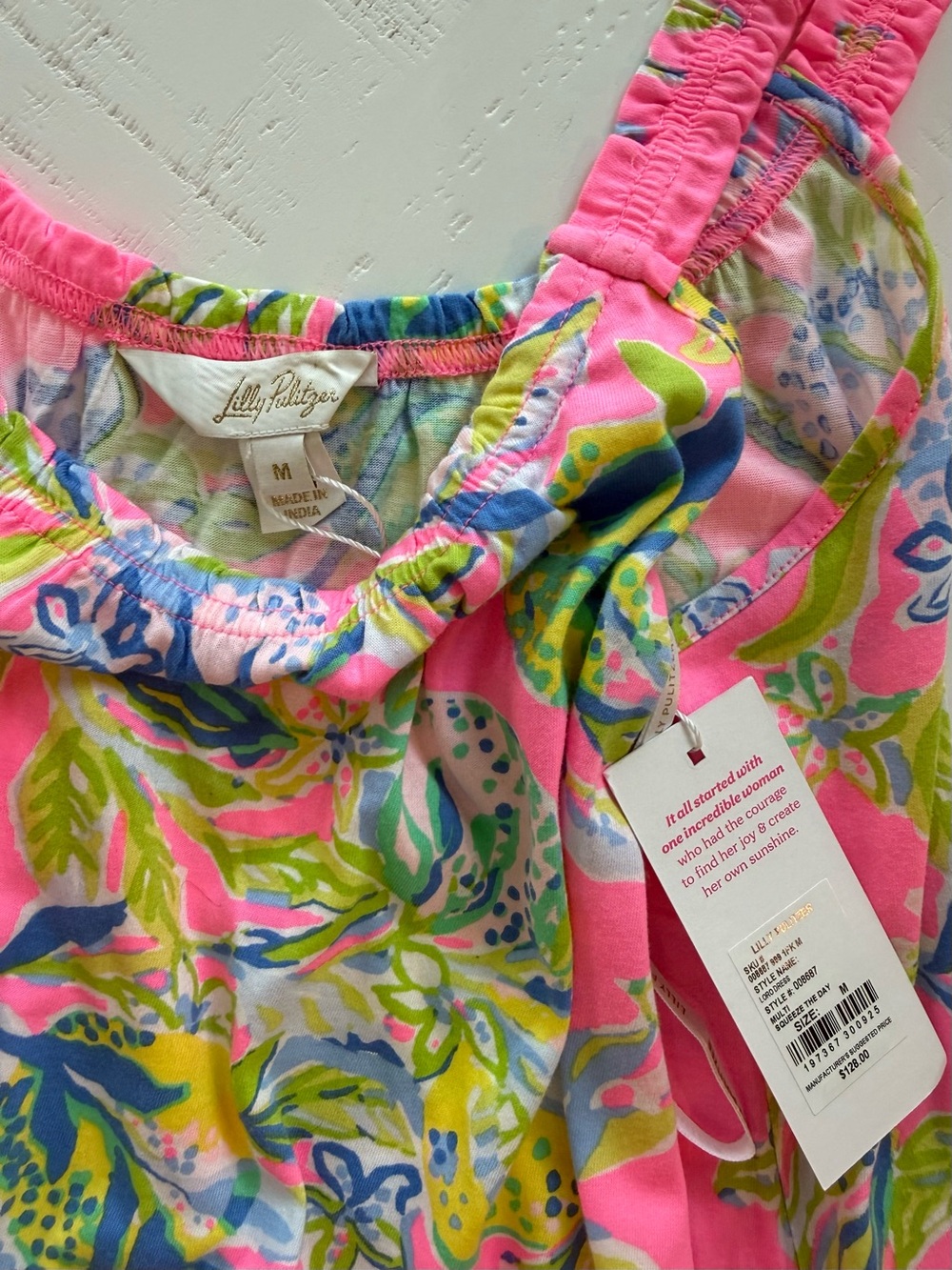 Lilly Pulitzer Loro dress M in multi squeeze the day - Picture 4 of 5